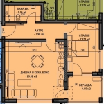 Двустаен апартамент в Пловдив, Остромила - 80 кв.м за 1100 €/кв.м - Снимка #1