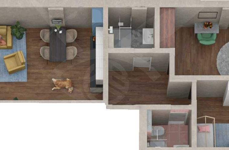 Тристаен апартамент в Пловдив, Христо Смирненски - 102 кв.м за 1490 €/кв.м - Снимка #1