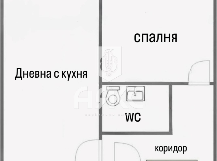 Едностаен апартамент в София, Толстой - 48 кв.м за 3021 €/кв.м - Снимка #1
