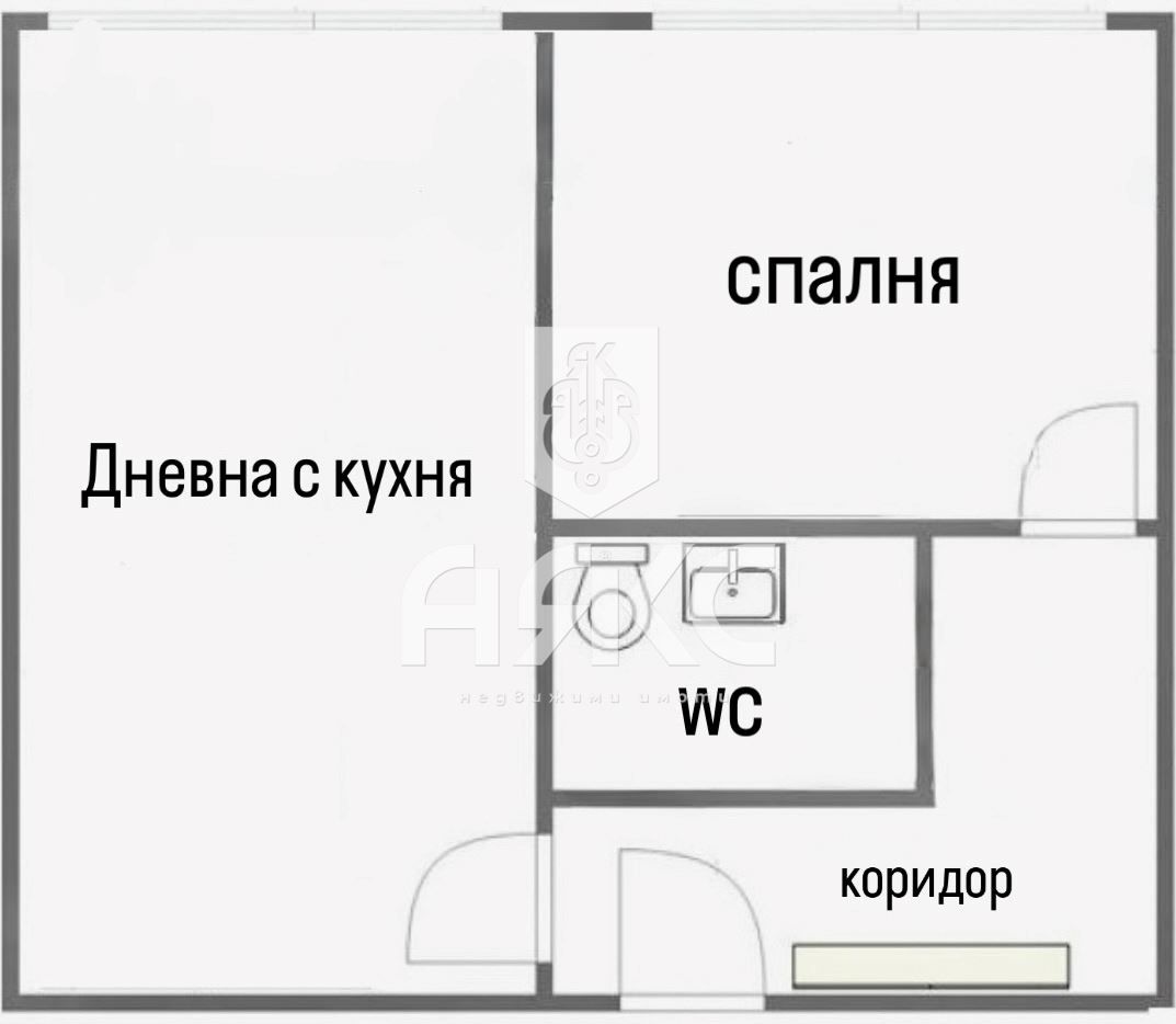 Едностаен апартамент в София, Толстой - 48 кв.м за 3021 €/кв.м - Снимка #1