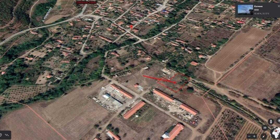 Парцел в с. Колена, Област Стара Загора - 2190 кв.м за 19 €/кв.м - Снимка #1
