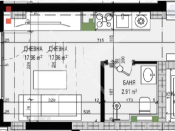 Едностаен апартамент в к.к. Слънчев бряг - 35 кв.м за 1256 €/кв.м - Снимка #1