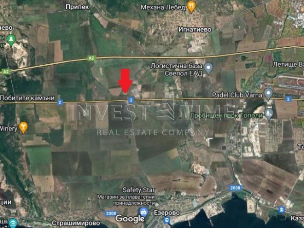 Парцел в Аксаково - 4683 кв.м за 4 €/кв.м - Снимка #1