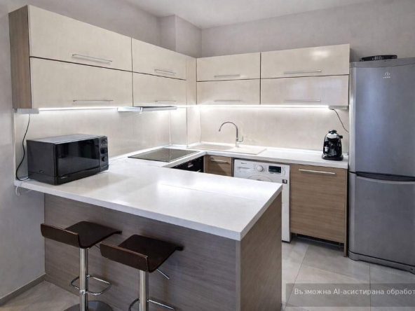 Дава се под наем Двустаен апартамент в Варна, Възраждане 1 - 55 кв.м за 433.5 € - Снимка #1