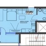 Едностаен апартамент в Бургас, Братя Миладинови - 47 кв.м за 1990 €/кв.м - Снимка #1