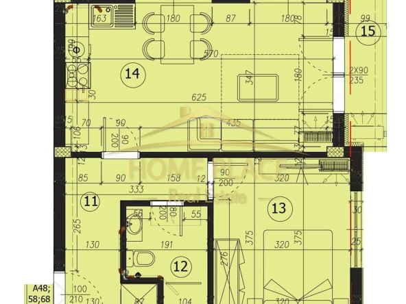 Двустаен апартамент в Варна, Владислав Варненчик - 69 кв.м за 1203 €/кв.м - Снимка #1
