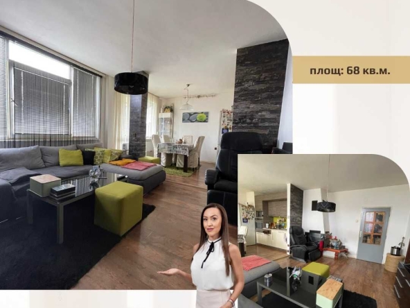 Двустаен апартамент в Търговище, Запад 1 - 68 кв.м за 1200 €/кв.м - Снимка #1