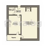 Двустаен апартамент в Варна, Възраждане 1 - 66 кв.м за 1894 €/кв.м - Снимка #1