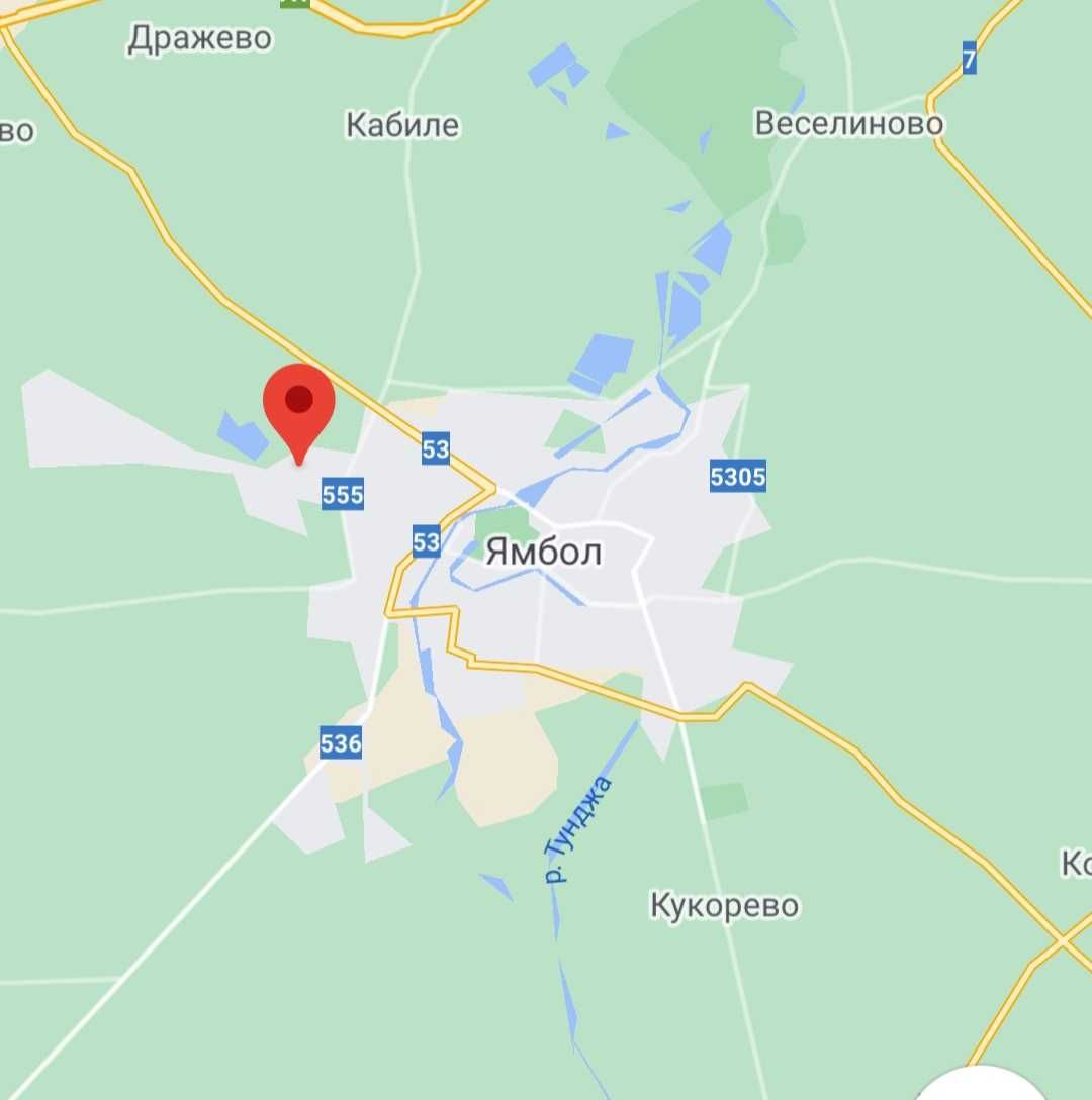 Дава се под наем Парцел в Ямбол, Промишлена зона - 514 кв.м за 76.5 € - Снимка #1