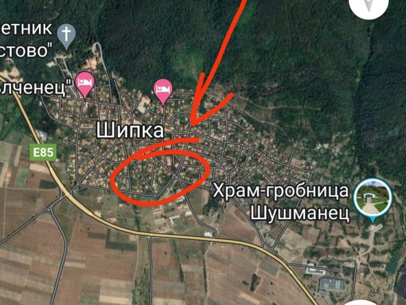 Парцел в Шипка - 545 кв.м за 70 €/кв.м - Снимка #1