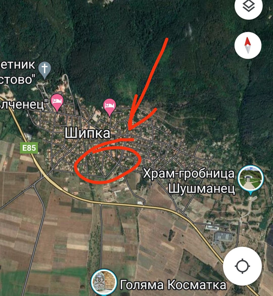 Парцел в Шипка - 545 кв.м за 70 €/кв.м - Снимка #1