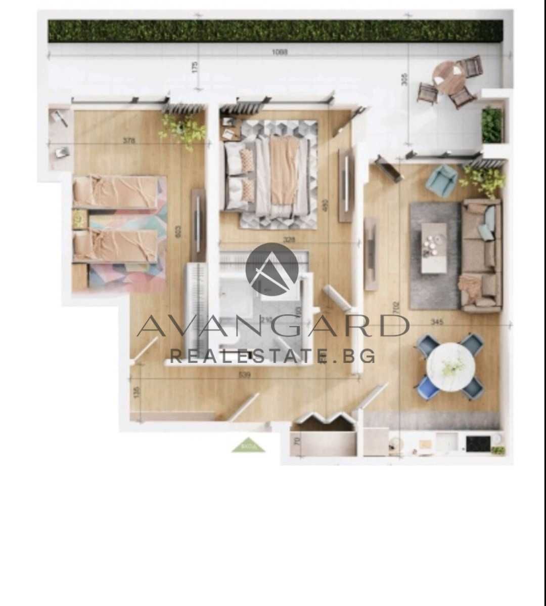 Тристаен апартамент в Пловдив, Тракия - 102 кв.м за 1500 €/кв.м - Снимка #1