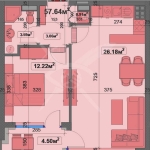 Двустаен апартамент в с. Чайка, Област Варна - 70 кв.м за 2143 €/кв.м - Снимка #1