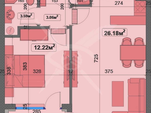 Двустаен апартамент в с. Чайка, Област Варна - 70 кв.м за 2143 €/кв.м - Снимка #1