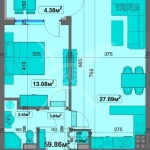 Двустаен апартамент в с. Чайка, Област Варна - 73 кв.м за 2135 €/кв.м - Снимка #1