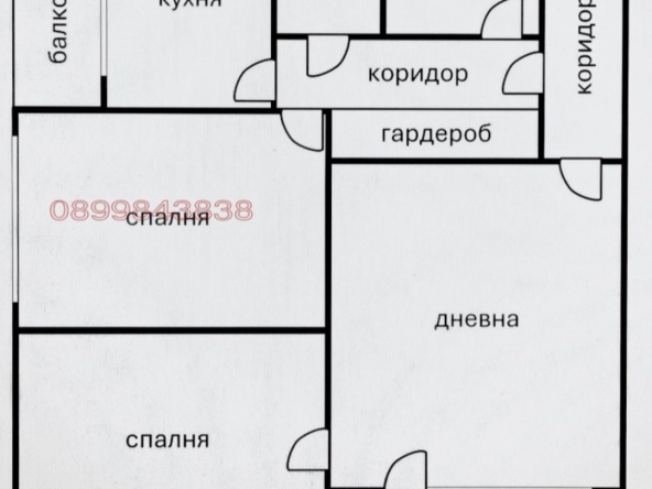Дава се под наем Четиристаен апартамент в Варна, Център - 94 кв.м за 598.23 € - Снимка #1