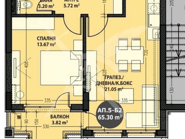 Двустаен апартамент в София, Витоша - 66 кв.м за 2660 €/кв.м - Снимка #1