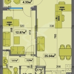 Двустаен апартамент в с. Чайка, Област Варна - 69 кв.м за 1379 €/кв.м - Снимка #1
