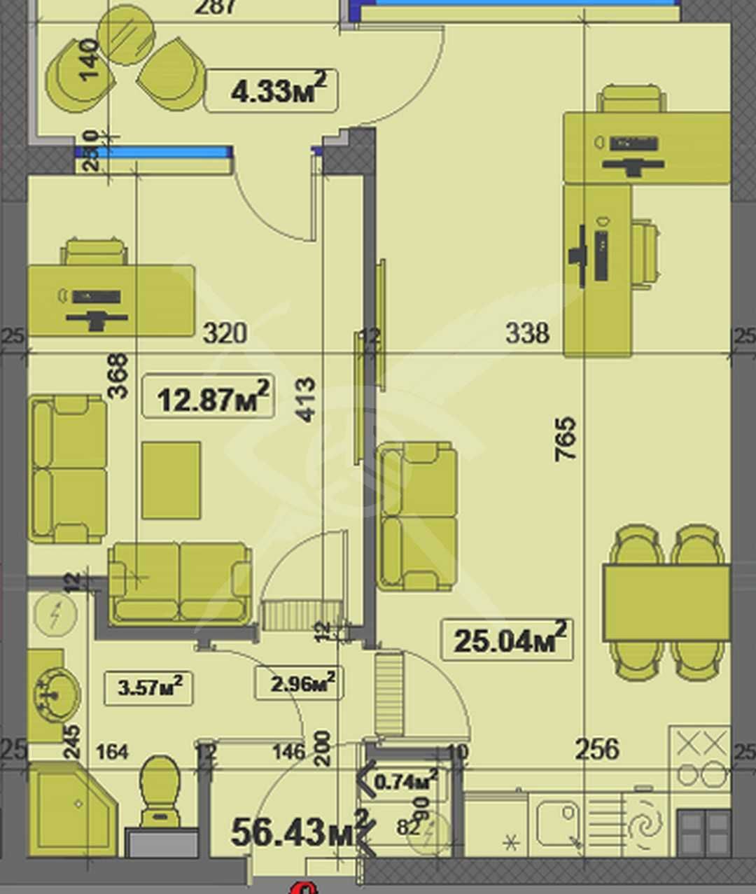 Двустаен апартамент в с. Чайка, Област Варна - 69 кв.м за 1379 €/кв.м - Снимка #1