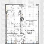 Двустаен апартамент в Пловдив, Южен - 74 кв.м за 1041 €/кв.м - Снимка #1