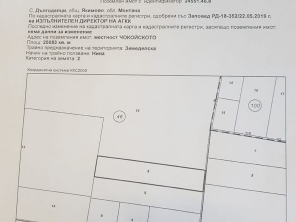 Земеделски имот в Хасково, Поройни -  кв.м за 1899 €/дка - Снимка #1