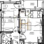 Двустаен апартамент в Пловдив, Остромила - 56 кв.м за 1375 €/кв.м - Снимка #1