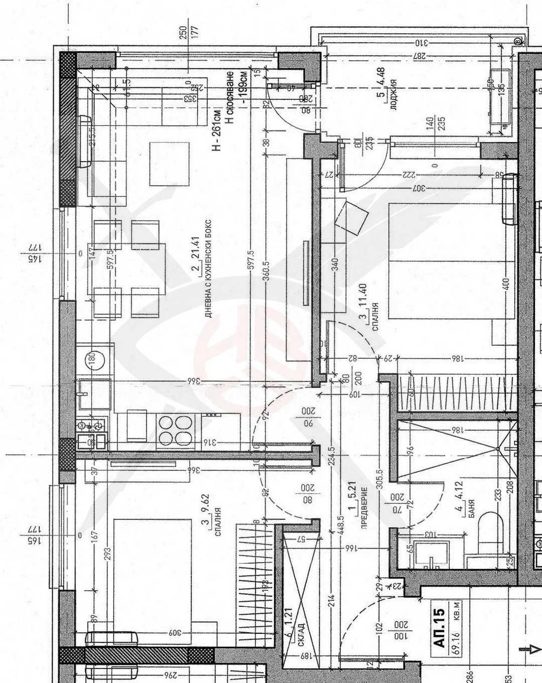 Двустаен апартамент в София, Малинова долина - 87 кв.м за 1840 €/кв.м - Снимка #1