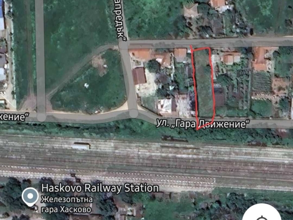 Парцел в Хасково, Промишлена зона - Изток - 520 кв.м за 26 €/кв.м - Снимка #1