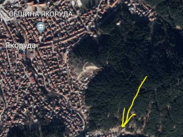 Парцел в Якоруда - 318 кв.м за 48 €/кв.м - Снимка #1