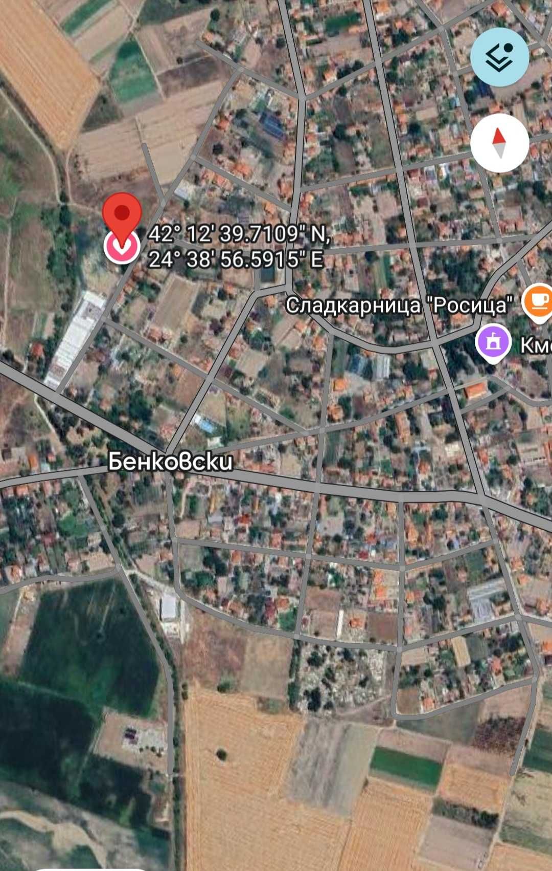 Парцел в с. Бенковски, Област Пловдив - 1000 кв.м за 36 €/кв.м - Снимка #1