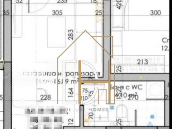 Едностаен апартамент в Пловдив, Южен - 41 кв.м за 1366 €/кв.м - Снимка #1
