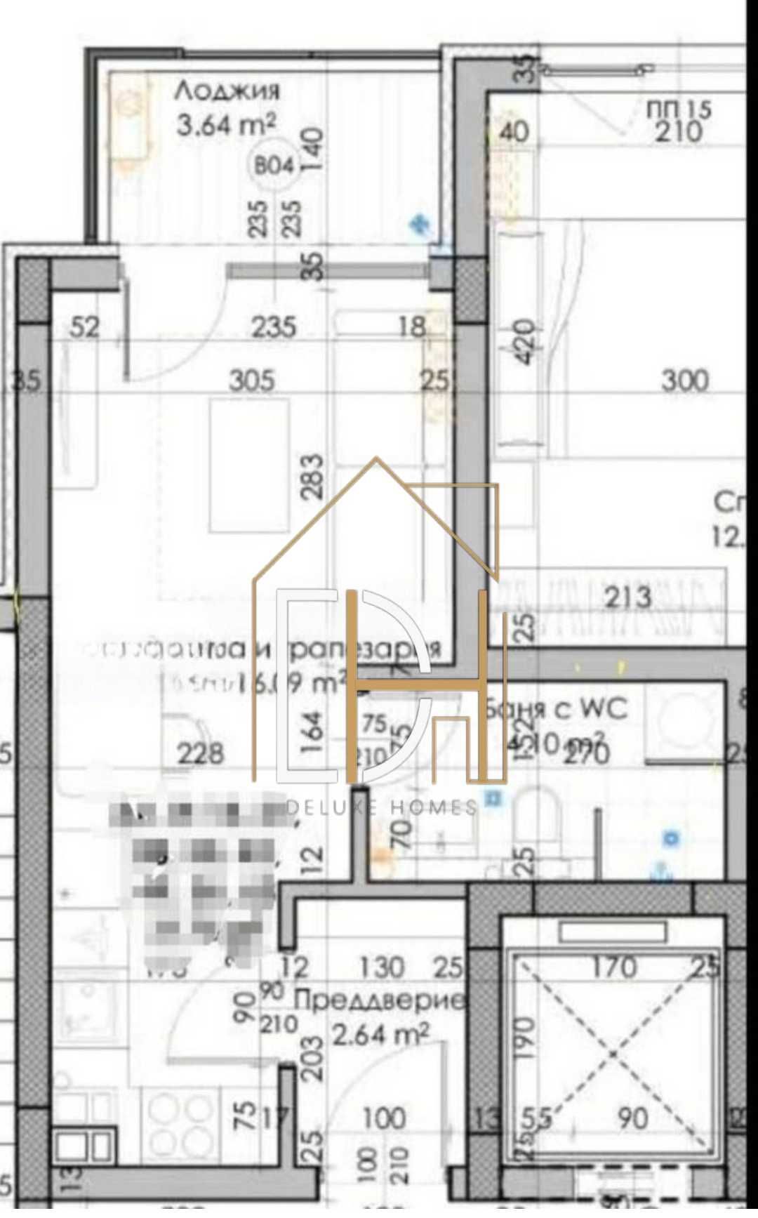 Едностаен апартамент в Пловдив, Южен - 41 кв.м за 1366 €/кв.м - Снимка #1