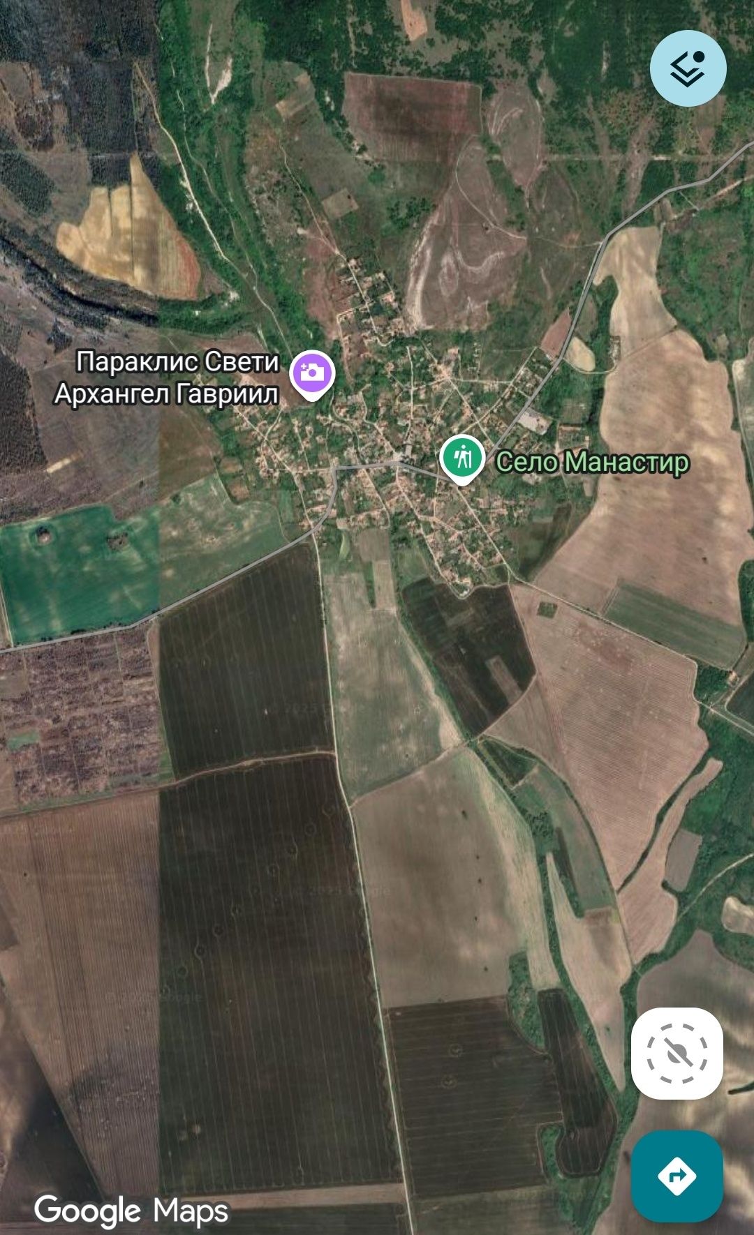 Земеделски имот в с. Манастир, Област Варна -  кв.м за 38 €/дка - Снимка #1