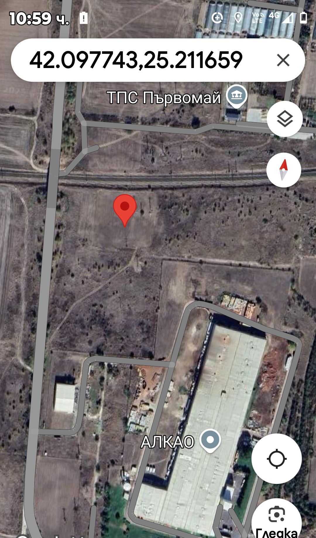 Земеделски имот в Първомай -  кв.м за 1 €/дка - Снимка #1