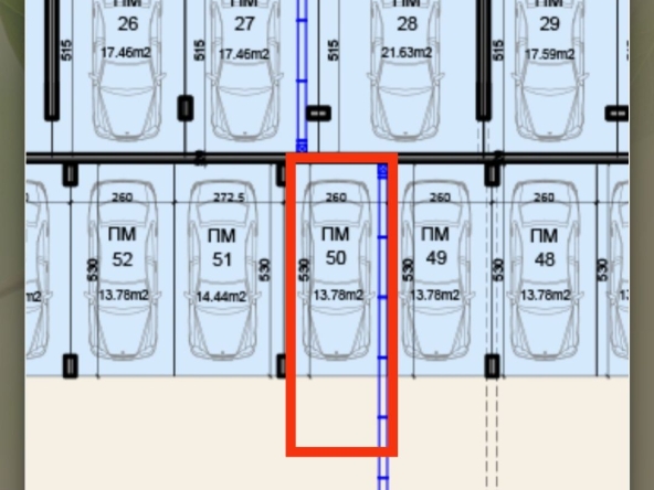 Дава се под наем Гараж / Паркомясто в Варна, Христо Ботев - 14 кв.м за 66.3 € - Снимка #1