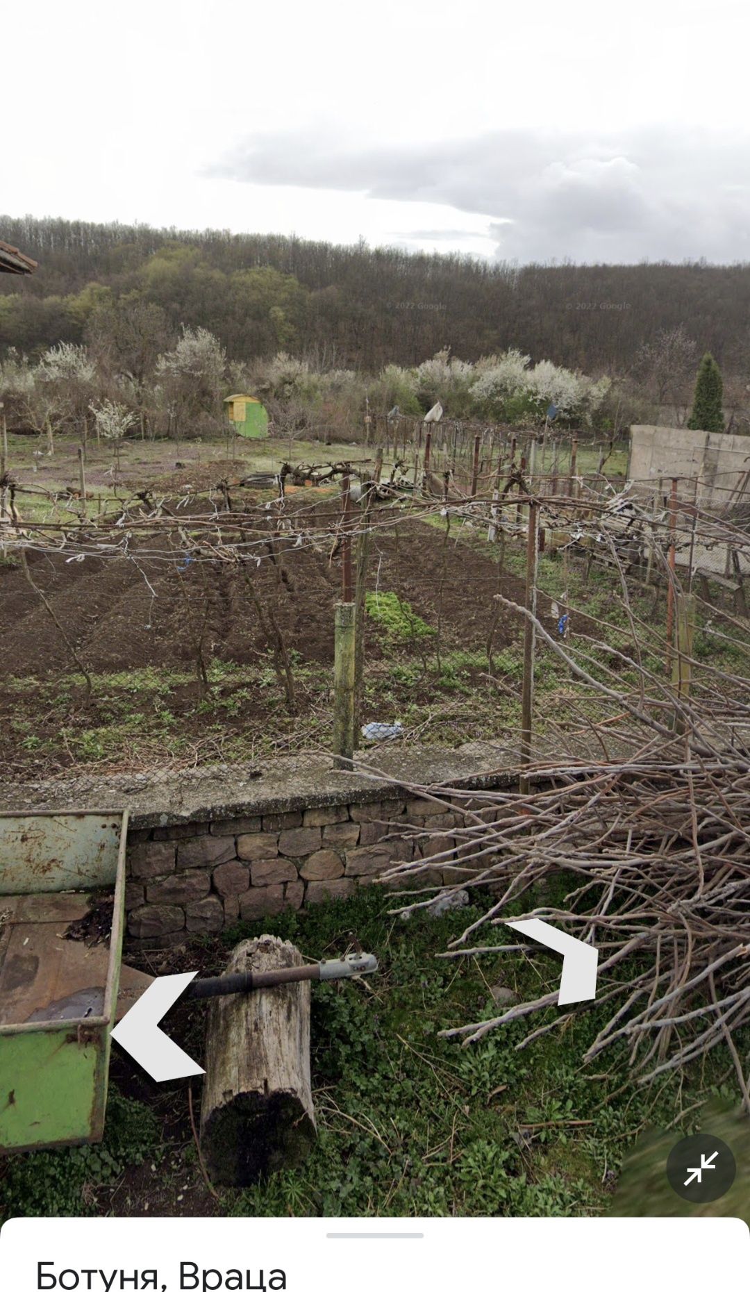 Дава се под наем Парцел в с. Ботуня, Област Враца - 600 кв.м за 51 € - Снимка #1
