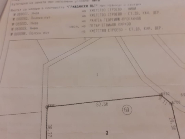 Парцел в Пловдив, Кючук Париж - 3200 кв.м за 15 €/кв.м - Снимка #1