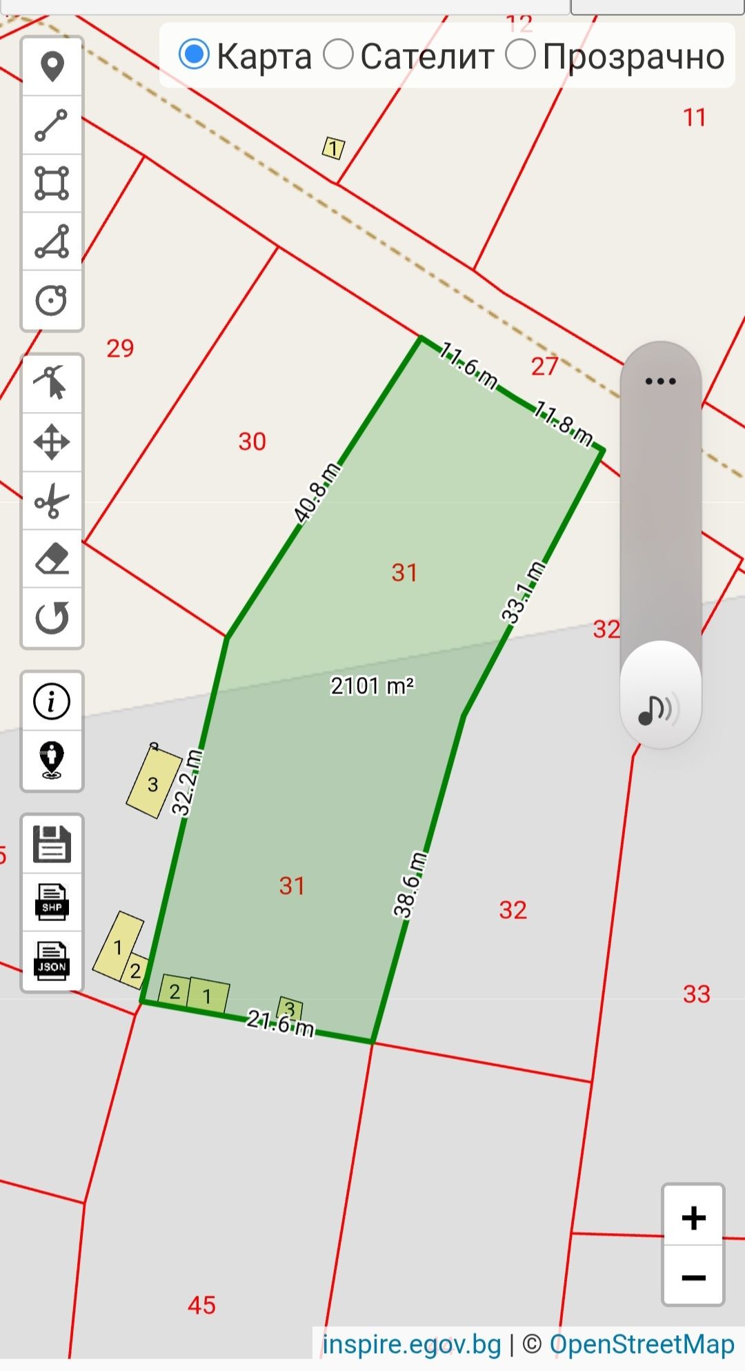 Парцел в Асеновград - 980 кв.м за 27 €/кв.м - Снимка #1