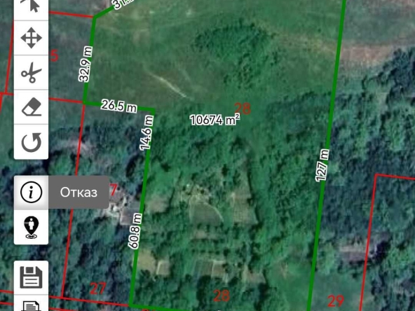 Земеделски имот в Кюстендил, в.з. Север -  кв.м за 2 €/дка - Снимка #1