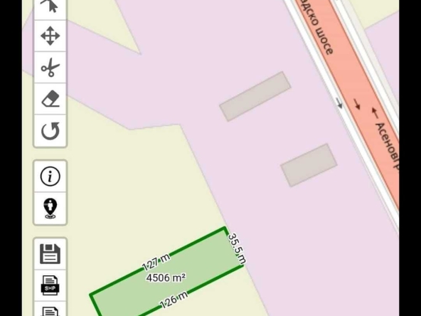 Парцел в Пловдив, Индустриална зона - Юг - 1500 кв.м за 50 €/кв.м - Снимка #1