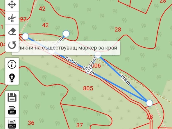 Земеделски имот в Бургас, Център -  кв.м за 485 €/дка - Снимка #1