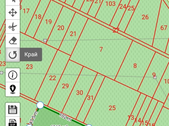 Парцел в Пловдив, Прослав - 4860 кв.м за 36 €/кв.м - Снимка #1