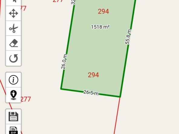 Парцел в Батак - 1518 кв.м за 18 €/кв.м - Снимка #1