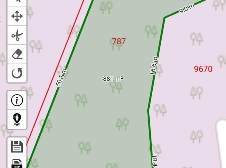 Парцел в Пещера - 881 кв.м за 29 €/кв.м - Снимка #1