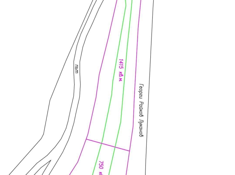 Парцел в Годеч - 1415 кв.м за 18 €/кв.м - Снимка #1