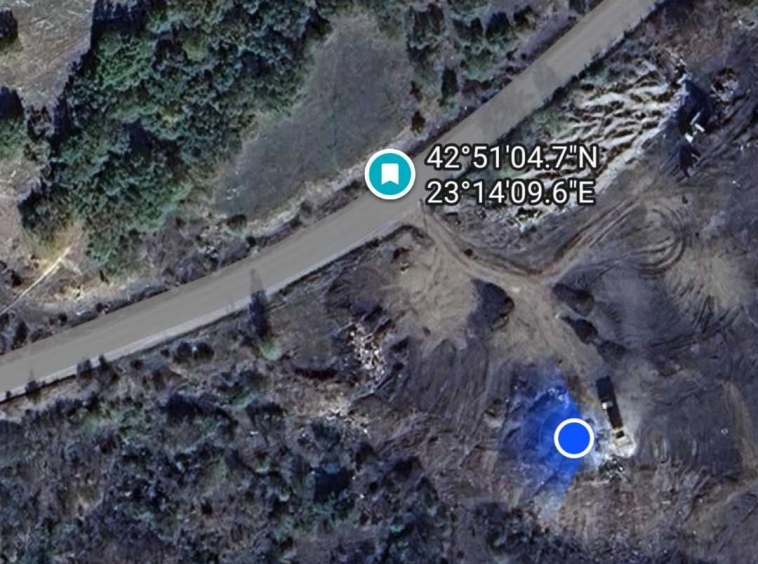 Дава се под наем Парцел в с. Драговищица, Област София-област - 2000 кв.м за 598.23 € - Снимка #1