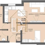 Тристаен апартамент в Пловдив, Остромила - 95 кв.м за 1000 €/кв.м - Снимка #1