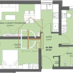 Тристаен апартамент в Пловдив, Остромила - 91 кв.м за 990 €/кв.м - Снимка #1