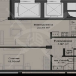 Двустаен апартамент в Пловдив, Гагарин - 74 кв.м за 682 €/кв.м - Снимка #1
