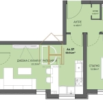 Двустаен апартамент в Пловдив, Остромила - 66 кв.м за 1099 €/кв.м - Снимка #1